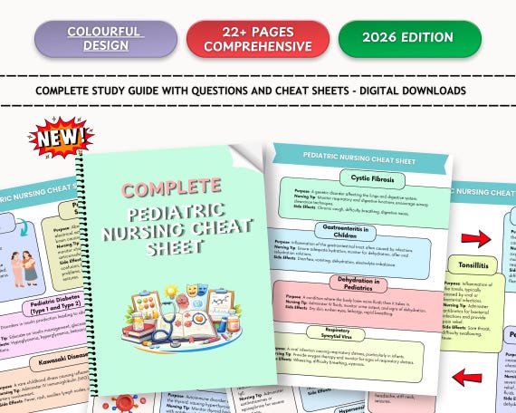 Ultimate Pediatric Nursing Cheat Sheet: Essential Pediatric Care Guide