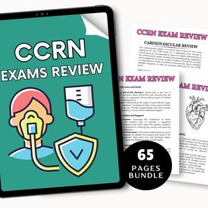 CCRN Exam Review: Study Guide & Cram Sheet, 2026 New (PDF) - Etsy