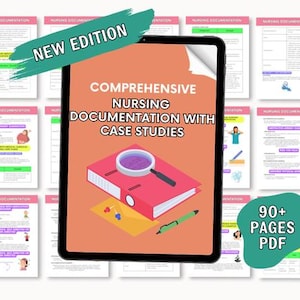 Nursing Documentation Template for Nursing Student Documentation Guide for New Grad Nurse Charting Guide for Nursing Student 100+ Topics PDF
