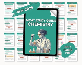 MCAT Chemie Studienführer: Organic & Anorganic Prep (PDF Download)