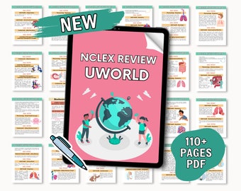 2024 Next Gen NCLEX UWorld Study Guide, Ultimate NCLEX Study Guide For the New Nclex, rn, rpn, lpn, lvn