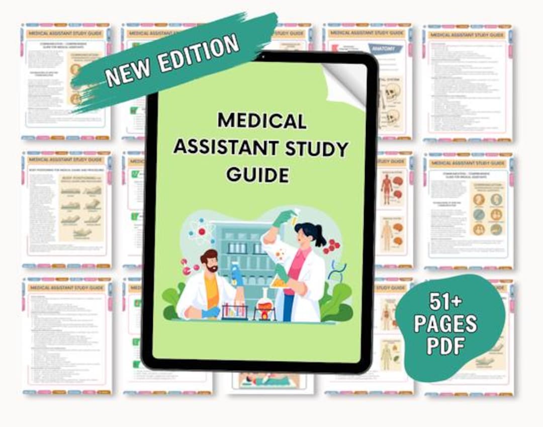 Medical Assistant Study Guide: CMA, MA Notes - 2025 Edition - Etsy