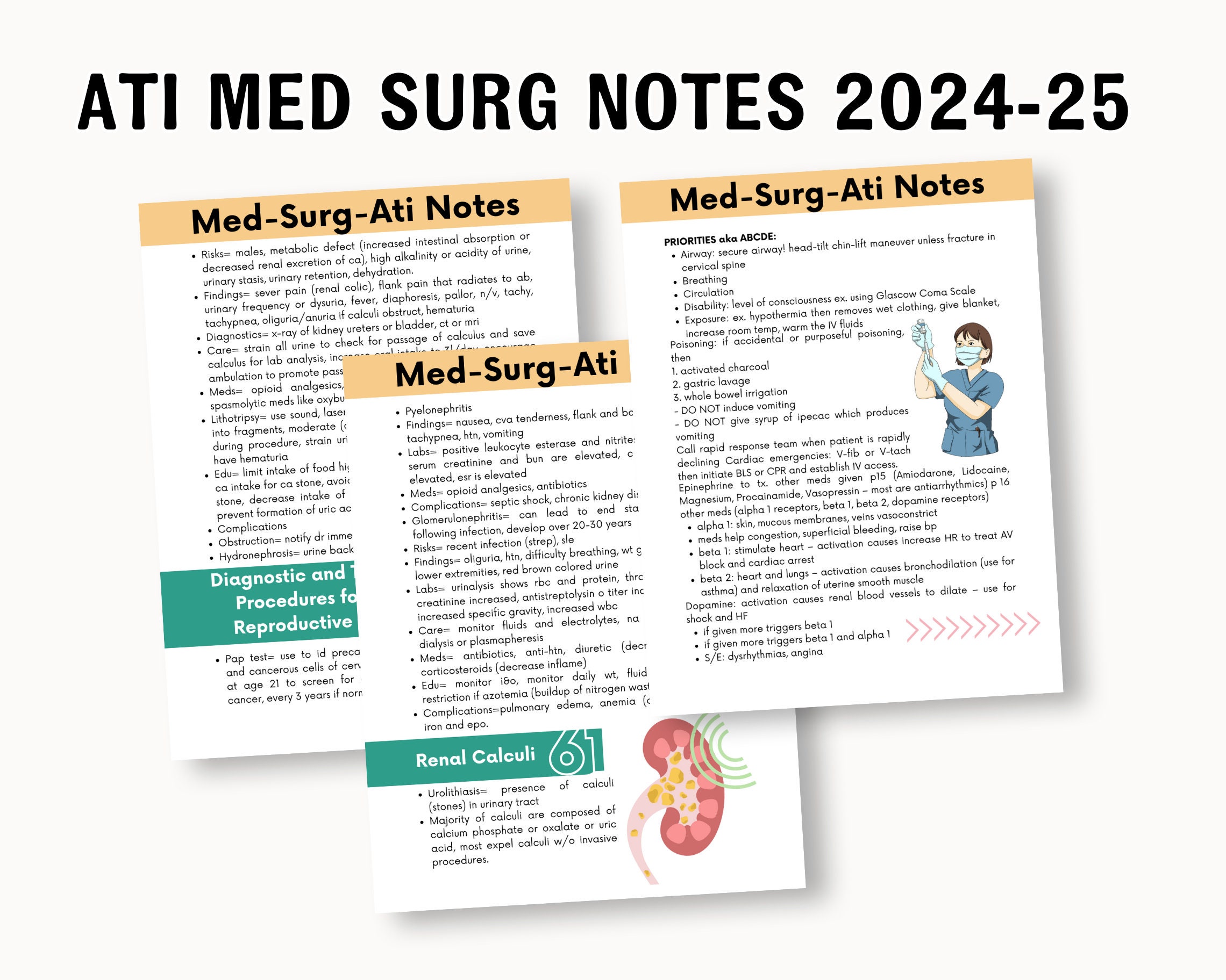 Med-surg Nursing Study Guide 2026 (digital Download) - Etsy