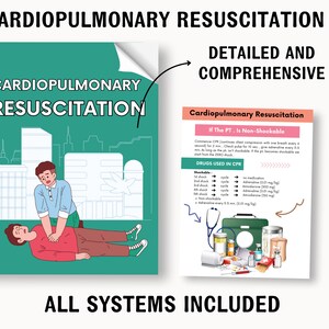 Cardiopulmonary Resuscitation | Cardiology | A&P Guide | 13 Pages ...