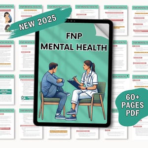 FNP Mental Health Study Guide: Nurse Practitioner Notes (PDF)