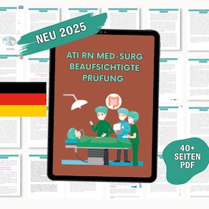 ATI RN Med-Surg Proctored Exam Study Bundle 2024-25 (Digital Download)