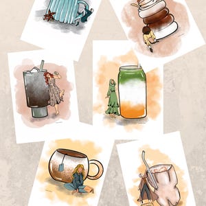 Postcard/ kaarten(set van 6)