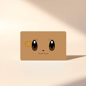 Pokemon face card skin | credit card sticker | choose your pokemon image 10