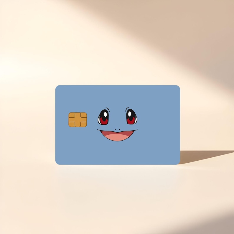 Pokemon face card skin | credit card sticker | choose your pokemon image 6