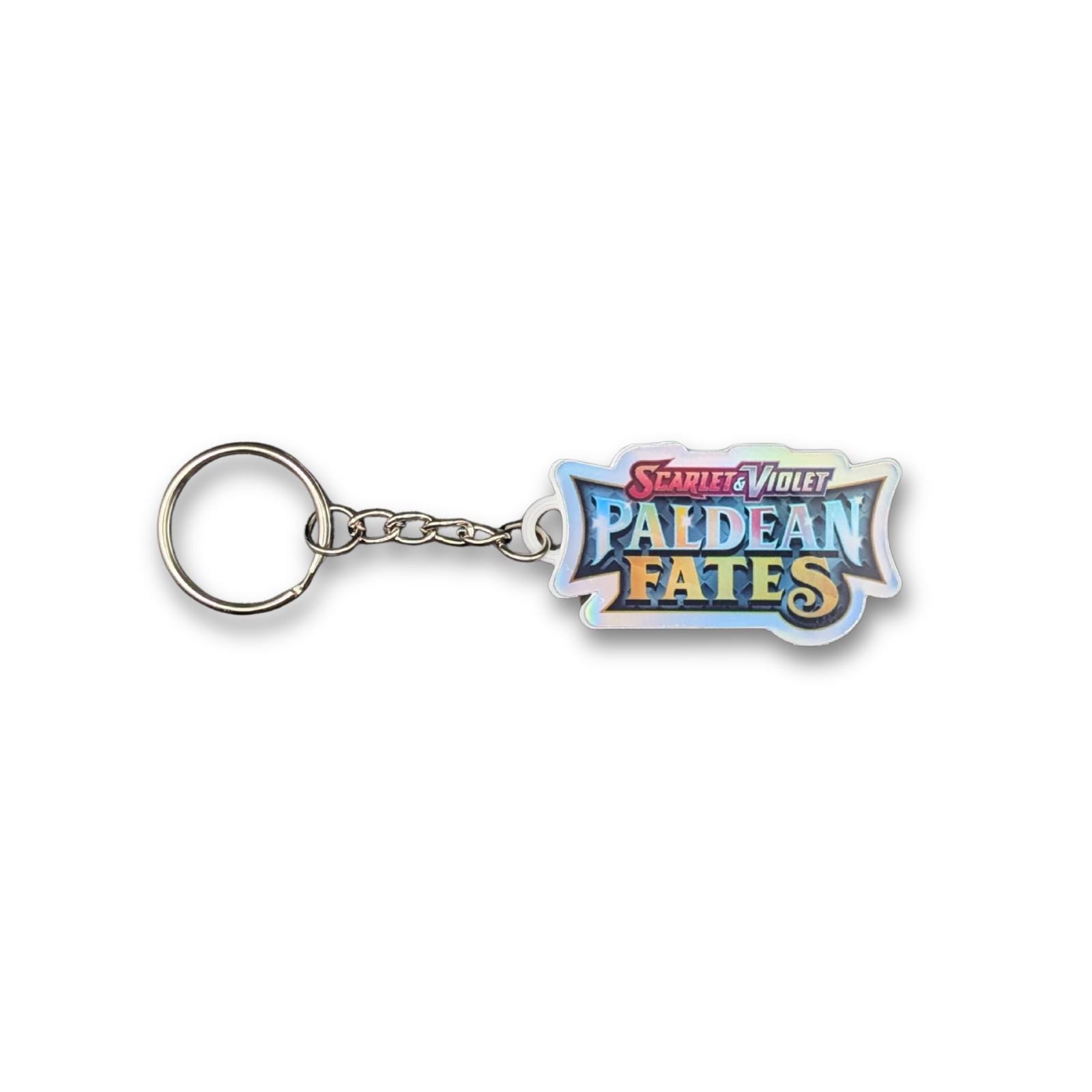 タイトルホルダー Pokémon Paldean Fates Binder Tag Keychain – Holographic, 3d