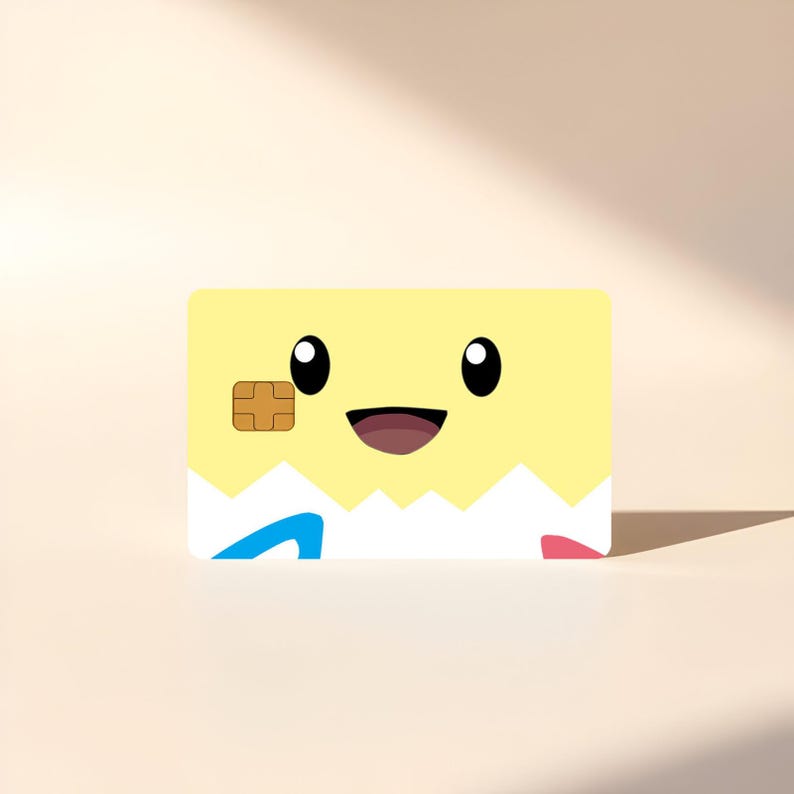 Pokemon face card skin | credit card sticker | choose your pokemon image 4