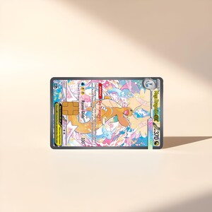 Mega-Dragonite-EX-Pokémon-Karten-Skin (aufgestiegen) | Holografisch | Kreditkarten-Skin |