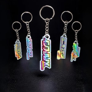 Pokemon binder tag keychains - japanese mega evolution series sets - you choose