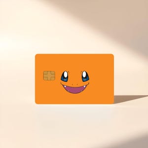 Pokemon face card skin | credit card sticker | choose your pokemon image 5