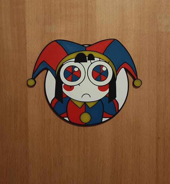 The Amazing Digital Circus - Door Icon Puzzle Kits - Etsy