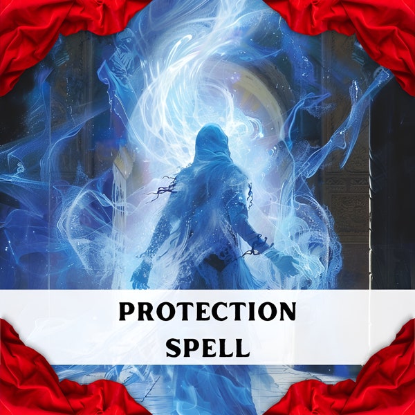 Protective Blessing Spell, Protection Spell, Casting Ritual,  Remove Negative Energy from your life,  White Magic  Custom Ritual