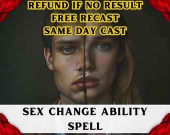 Powerful Sex Change Ability Spell