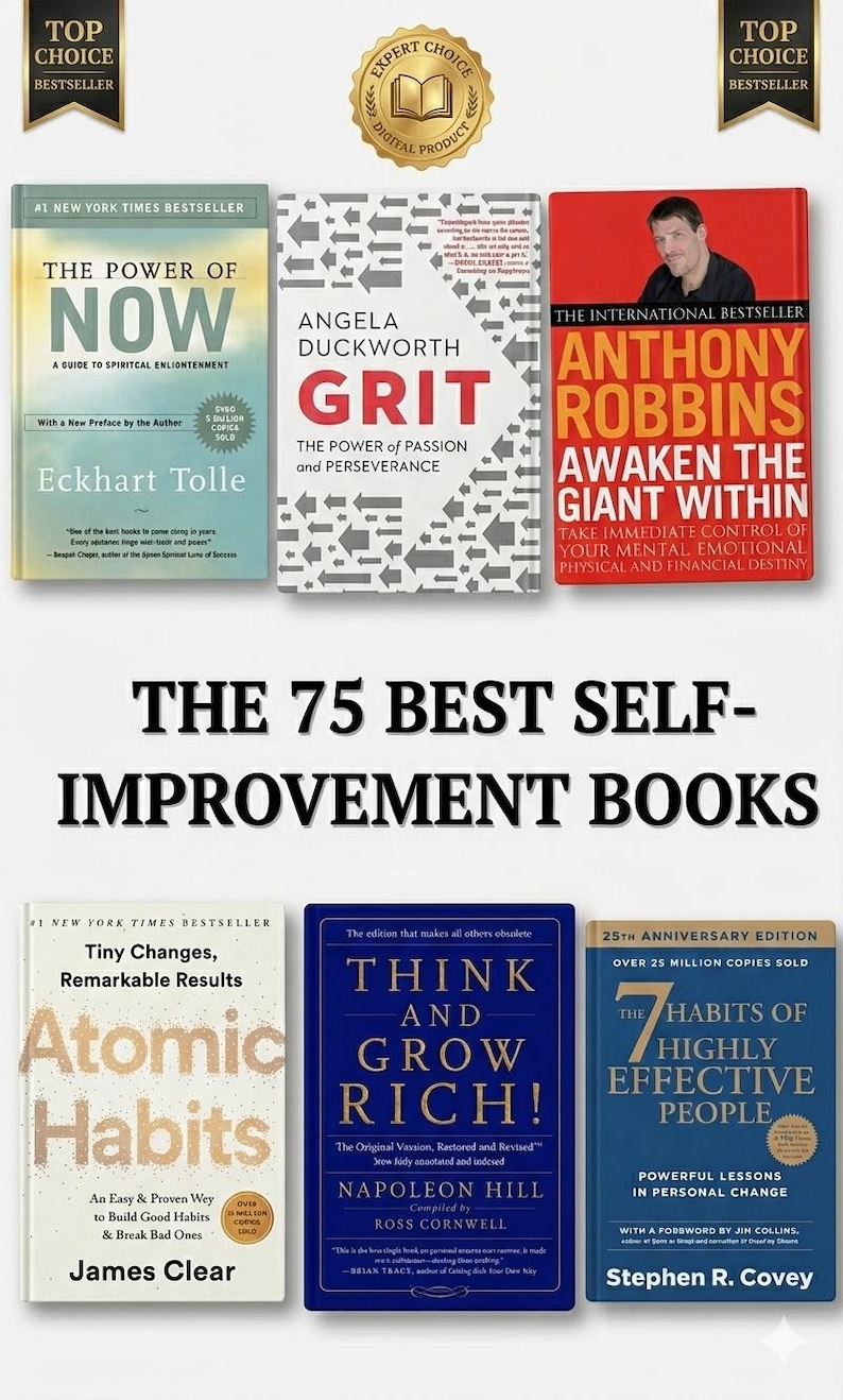 75 Best EBOOKS Self Improvement Bundle With Resell Rights | Self Help ...