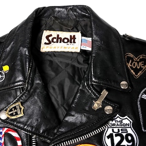Schott 125 Leather Jacket - Etsy