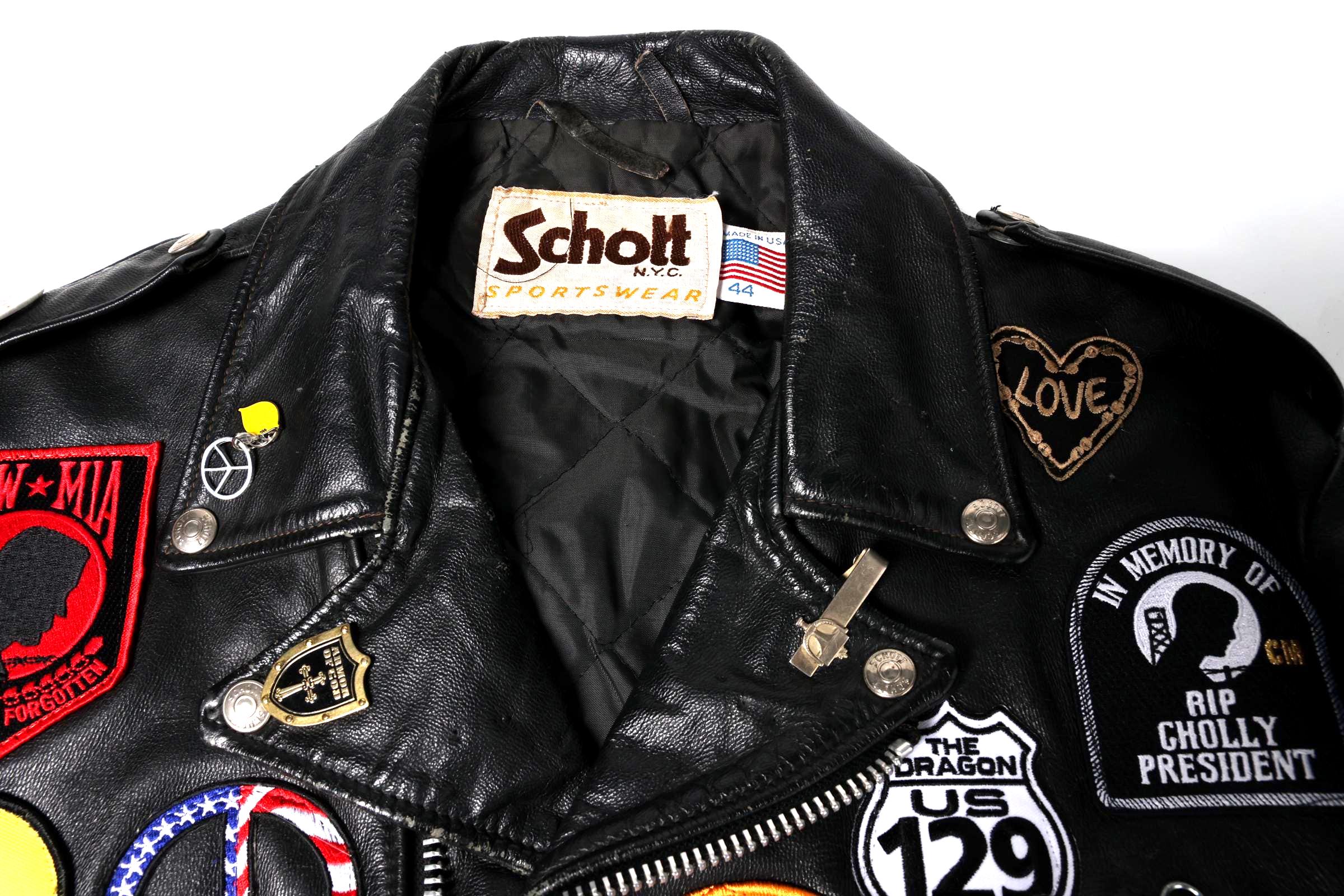 Schott Leather Jacket - Etsy