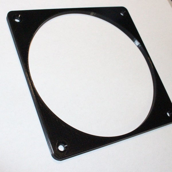 40, 60, 80, 92, 120, 140mm Black HIGH FLOW Fan Spacer 2.5mm-40mm Thickness. Every Fan Size and Every Thickness!