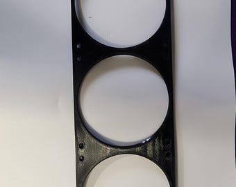 120, 140mm Black HIGH FLOW TRIPLE Fan Spacer 2.5mm-40mm Thickness. 2 Fan Sizes and Every Thickness!