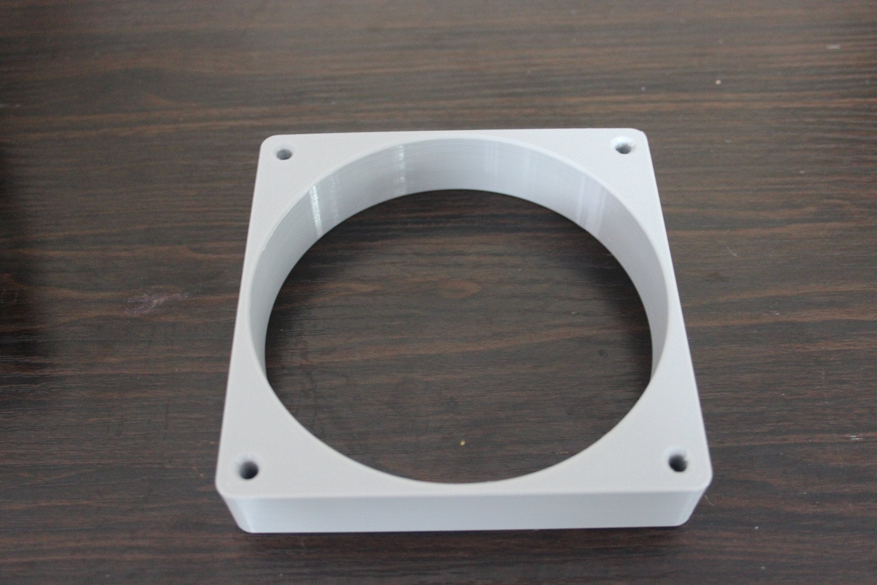40, 60, 80, 92, 120, 140mm Gray HIGH FLOW Fan Spacer 2.5mm-40mm Thickness. Every Fan Size and Every Thickness!