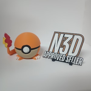 Charmander Pokeball Display