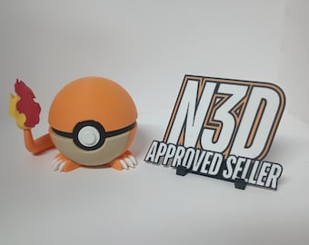 Exhibición de Pokebolas de Charmander