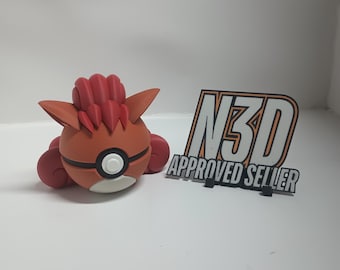 Vulpix Pokeball Display