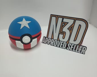 Pokeball Captain America