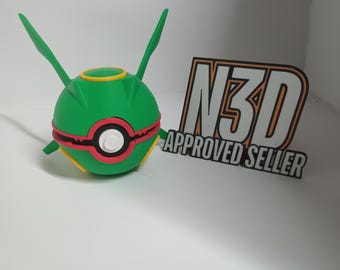 Rayquaza Pokeball Display