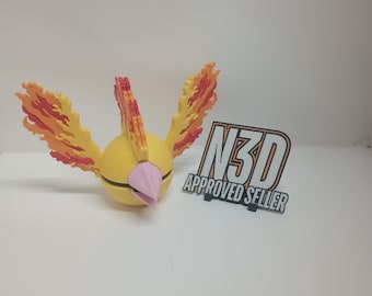 Exibição de Pokébola Moltres