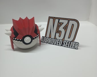 Groudon Pokeball Display