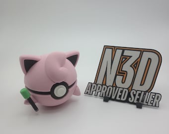 Jigglypuff Pokeball Display