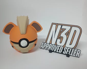 Growlithe Pokeball Display
