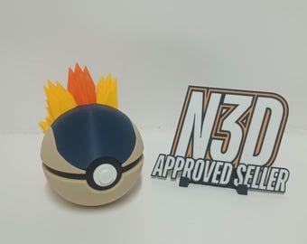 Cyndaquil Pokeball Display
