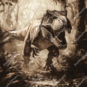 Dinosaur PNG, Laser Engrave, Burn PNG, digital file ready for engraving on wood and slate, 3d illusion, xtool, Glowforge, Lightburn, T-rex