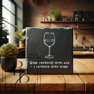 Wine coaster PNG for Laser Engrave, Slate coaster, CO2, xtool, glowforge, lightburn, digitial file, instant download, Funny wine art PNG