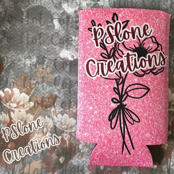 Personalized Tall Can Cozie