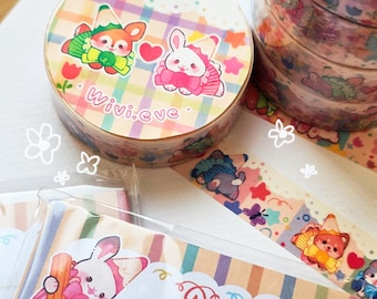 Washi tape / Post-its / Papelería / Stickers / Stationery cute animals