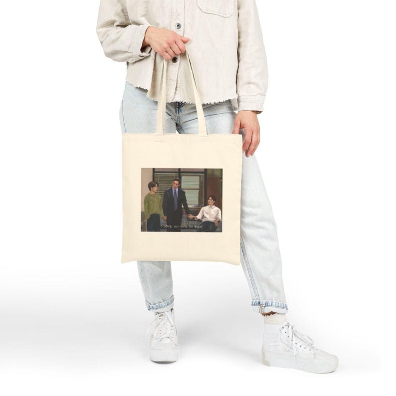Torba Minsung Canvas kpop Stray Kids merch Lee Know Han Jisung fanart bawełna image 7