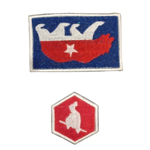 Johnny Silverhand Themed Embroidered Patches - Inspired by Cyberpunk 2077
