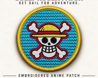One Piece Themed - Skull and Crossbones Patch