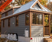 20ft Tiny House Plans | 1 Bed Modern Cabin Plan | Full Tiny Home Floor Plans