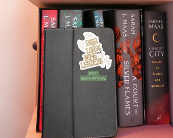 High Lords & Wing Leaders Vinyl Decal: Bookish Kindle Sticker