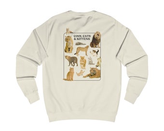 Cool katten & kittens unisex sweatshirt
