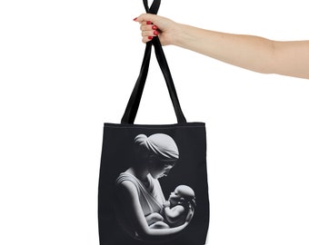 Mother Child Tote Bag! Diaper bag, Baby bag, Mommy tote, Parenting bag, Baby gear bag, Nappy bag, Infant bag, Baby shower gift, Mother's Day