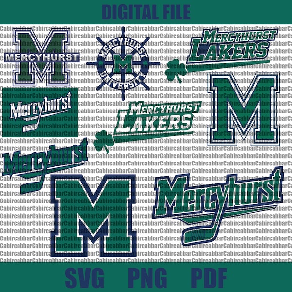 Mercyhurst SVG, University SVG, Lakers SVG, Game Day, Basketball, Football, College, Athletics, Instant Download.