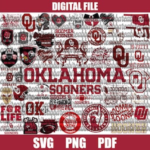 Oklahoma SVG, University SVG, Sooners SVG, Game Day, Basketball, Football, College, Athletics, Instant Download.